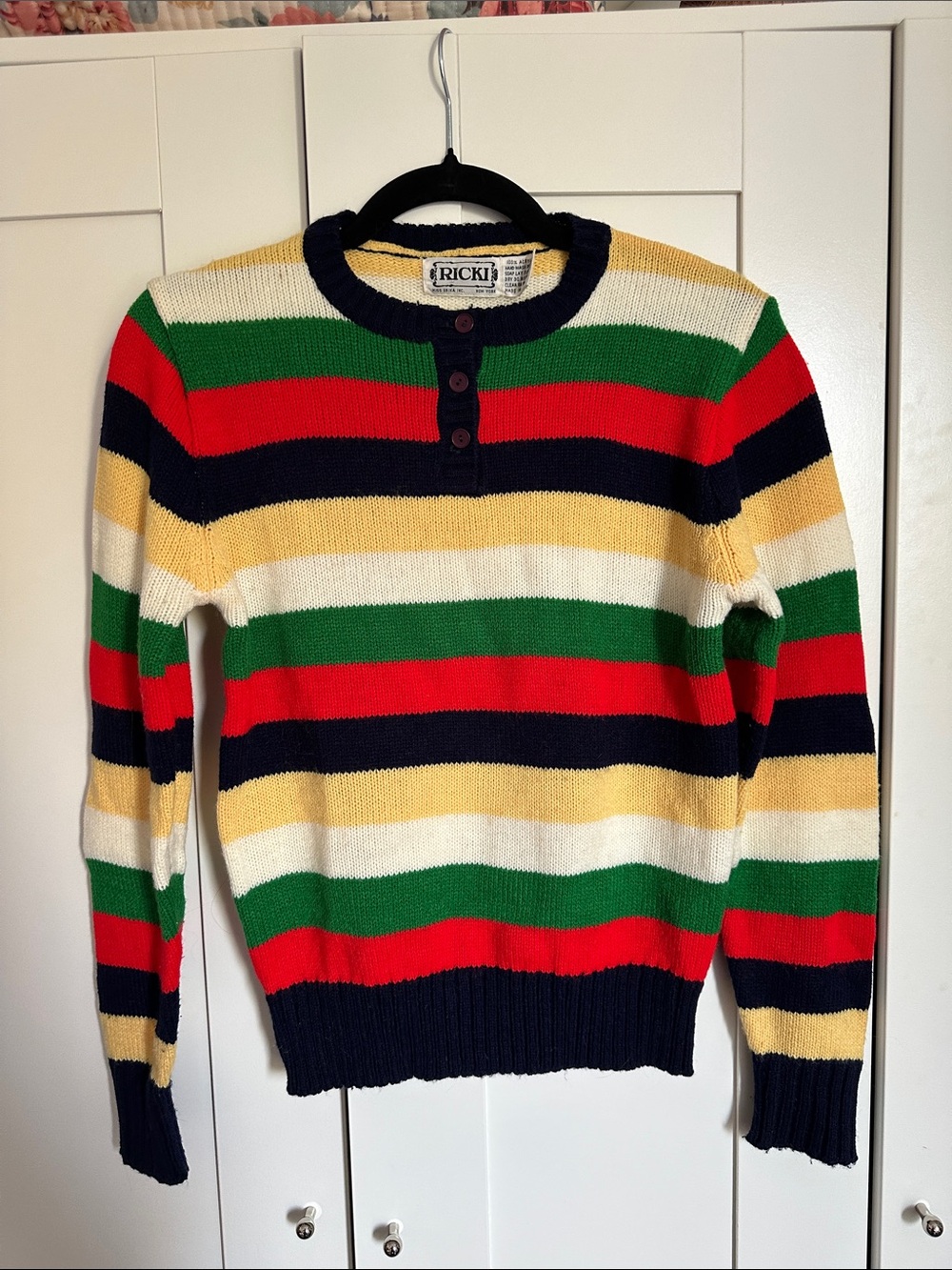 Vintage Striped Sweater